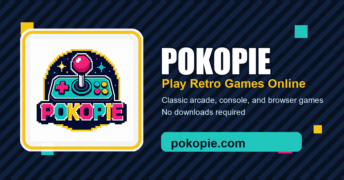 POKOPIE - Play Retro Games Online Free | NES, SNES, GBA, PS1, Arcade Games website screenshot